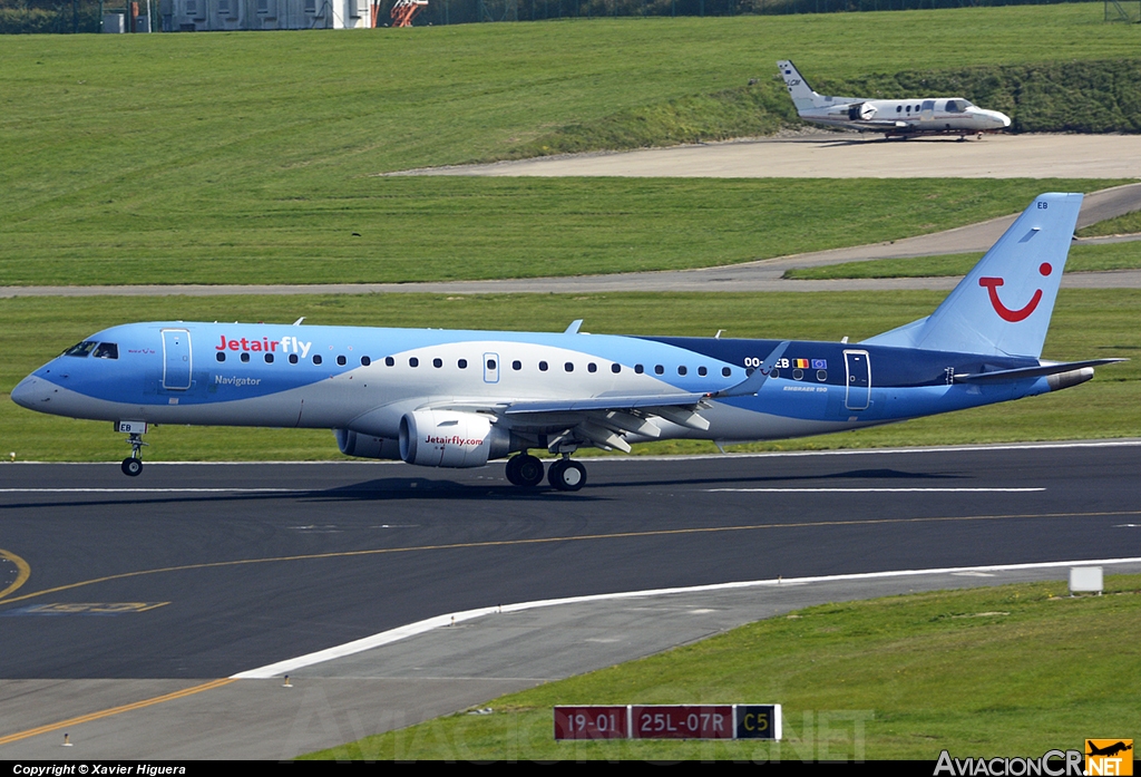 OO-JEB - Embraer 190-100STD - Jetairfly
