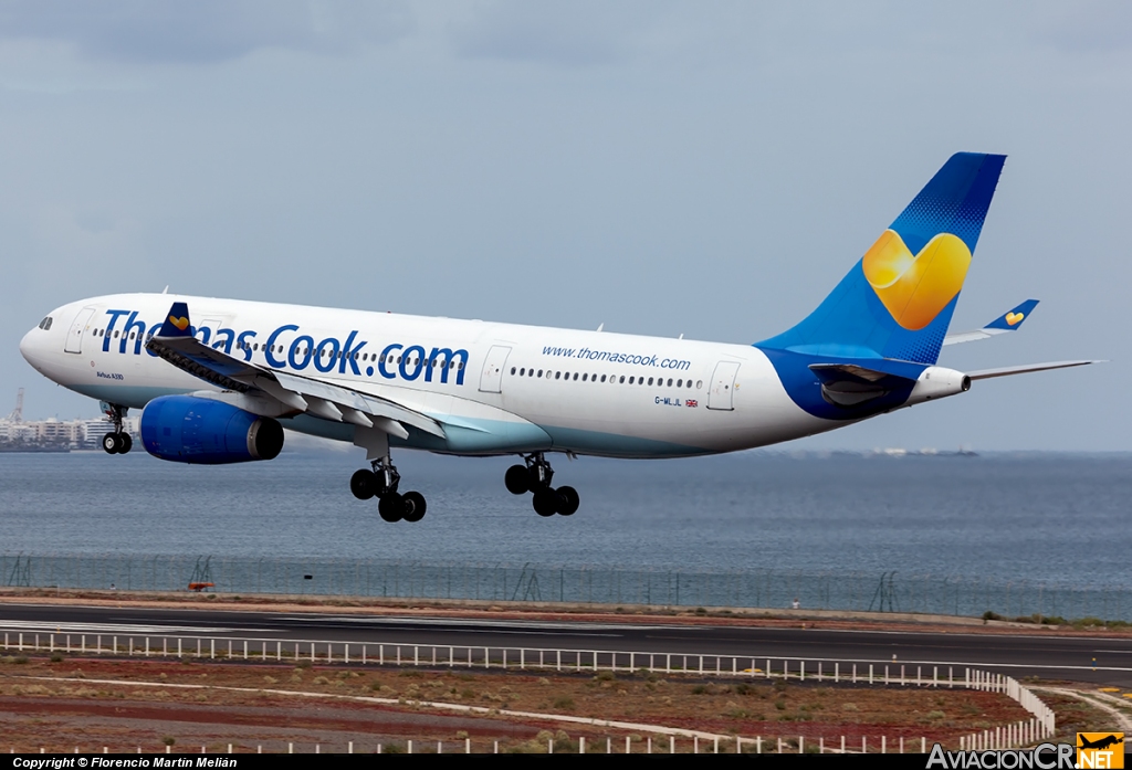 G-MLJL - Airbus A330-243 - Thomas Cook Airlines