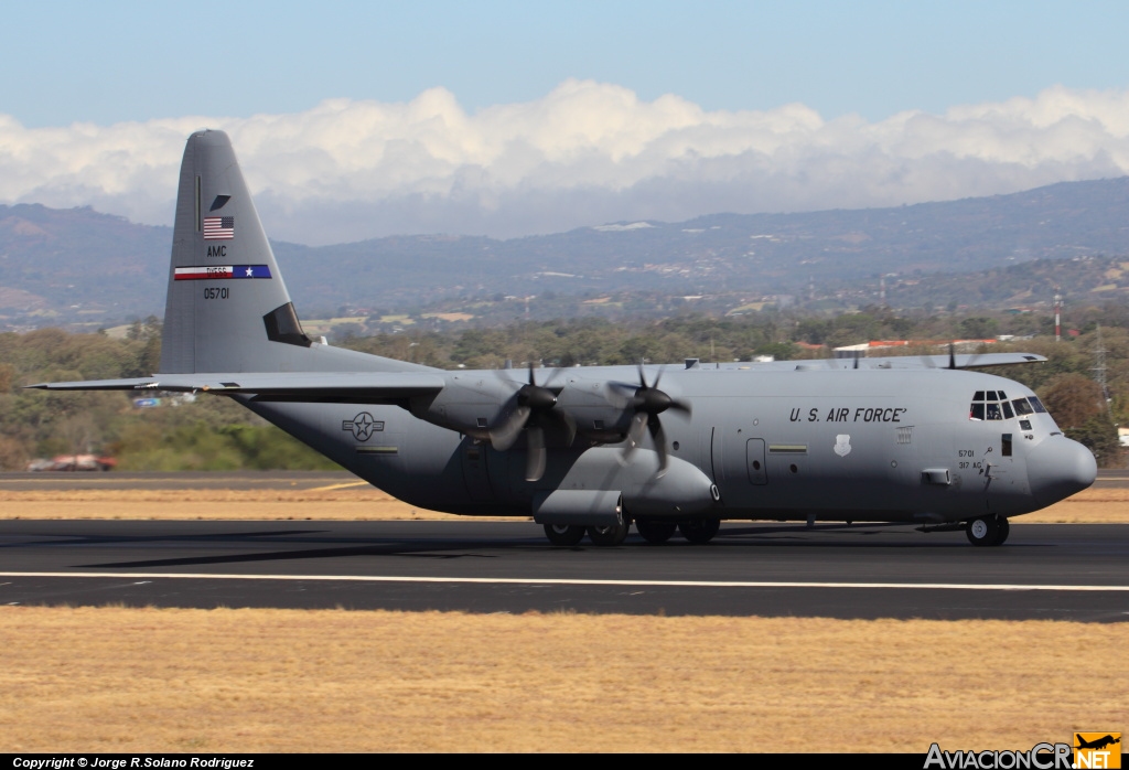 10-5701 - Lockheed C-130J-30 Hercules (L-382) - USA - Air Force