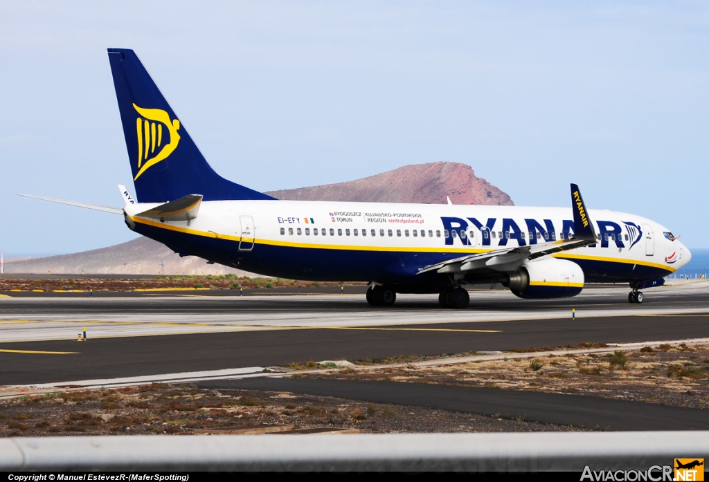 EI-EFY - Boeing 737-8AS - Ryanair