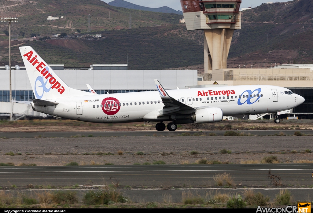 EC-LPR - Boeing 737-85P - Air Europa