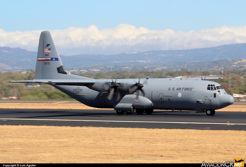 10-5701 - Lockheed C-130J-30 Hercules (L-382) - USA - Air Force