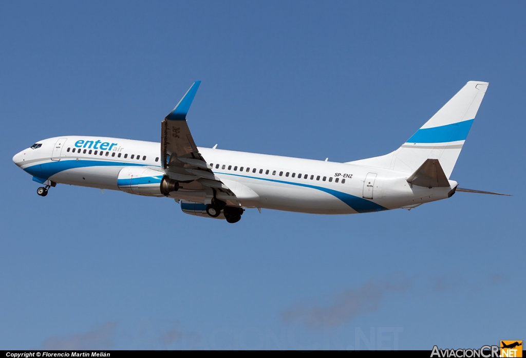SP-ENZ - Boeing	737-85F - Enter Air