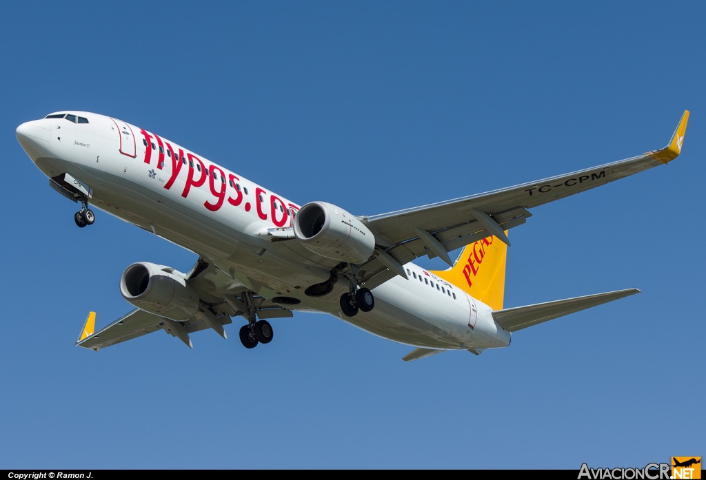 TC-CPM - Boeing 737-82R - Pegasus Airlines