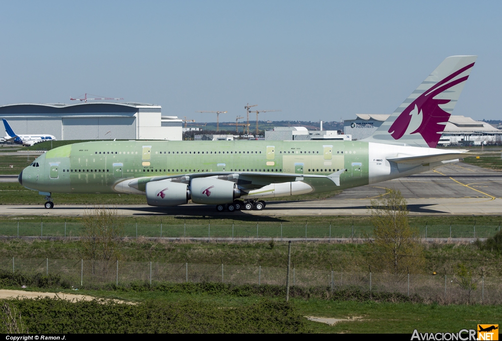 F-WWAO -  Airbus A380-861 - Qatar Airways