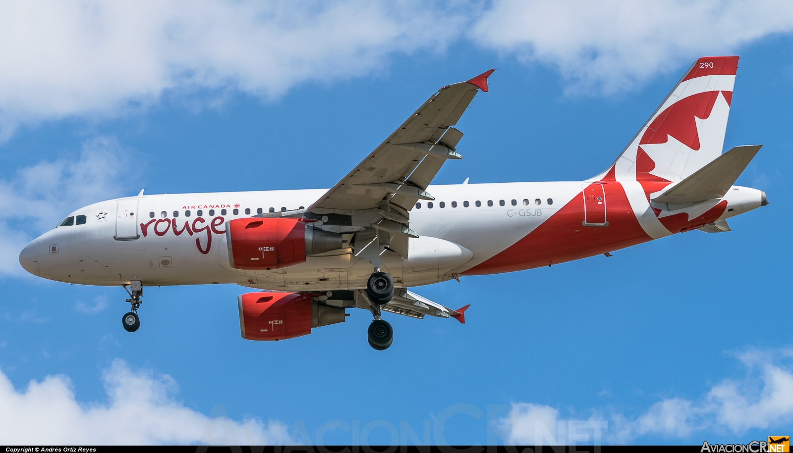 C-GSJB - Airbus A319-112 - Air Canada Rouge