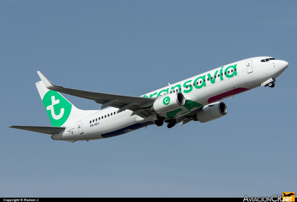 PH-HZJ - Boeing 737-8K2 - Transavia Airlines