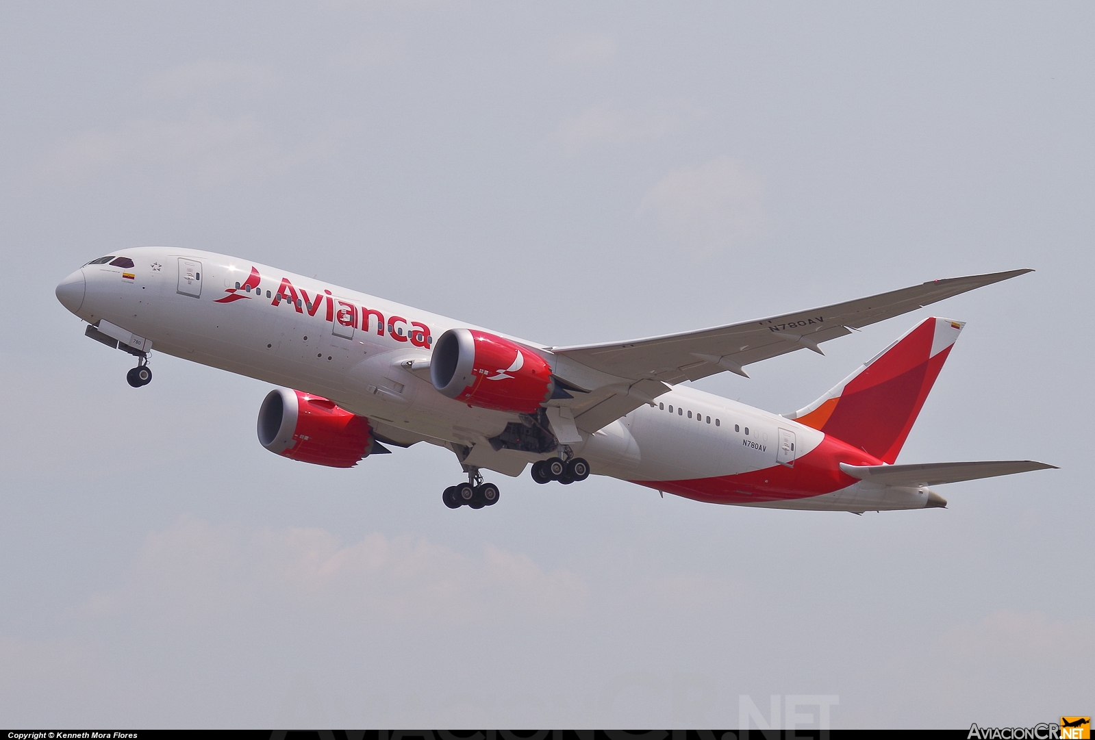 N780AV - Boeing 787-8 Dreamliner - Avianca