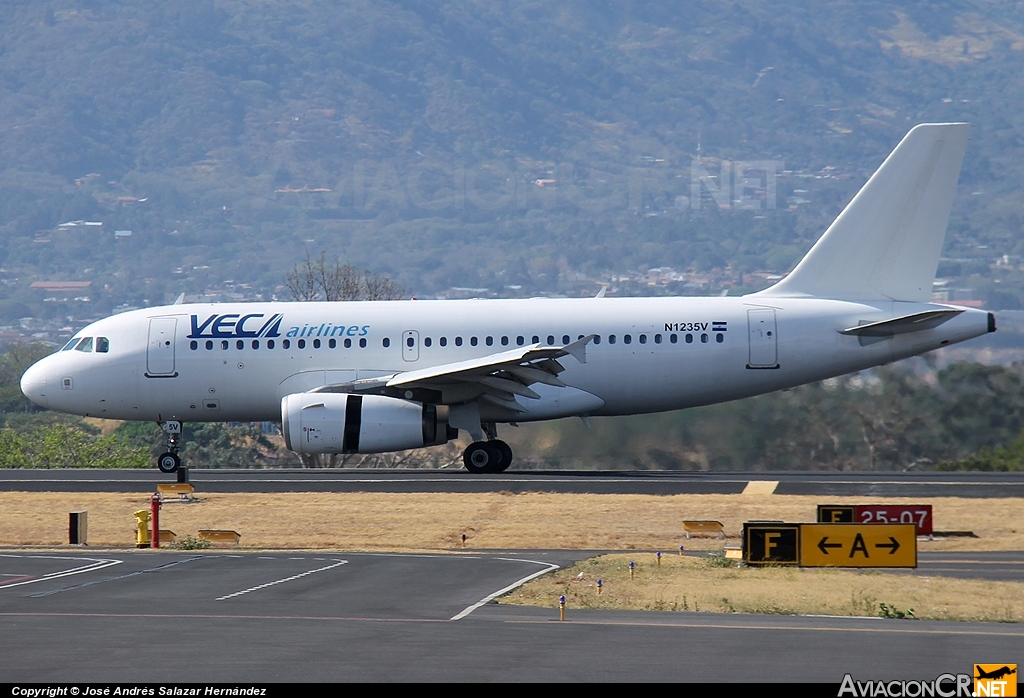 N1235V - Airbus A319-132 - VECA