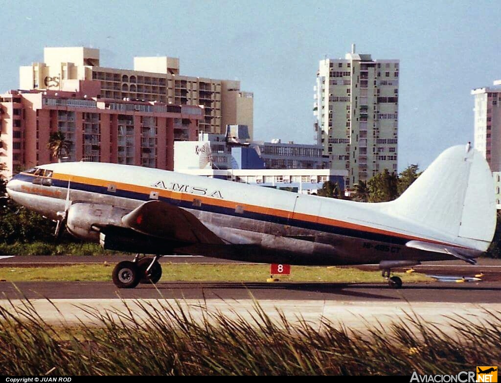 HI-495CT - Curtiss C-46 - AMSA-Aerolineas Mundo S.A.