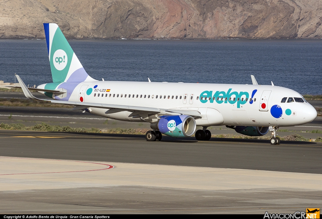 EC-LZD - Airbus A320-214 - Evelop Airlines