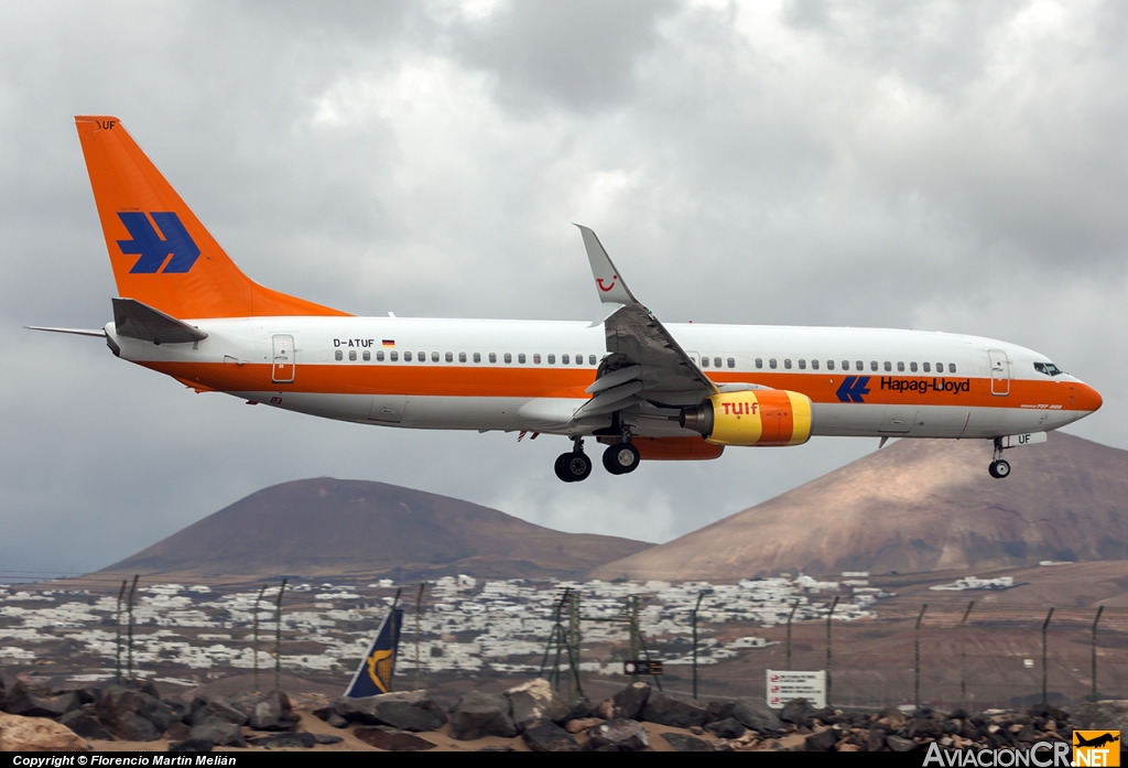 D-ATUF - Boeing 737-8K5 - TUI Fly