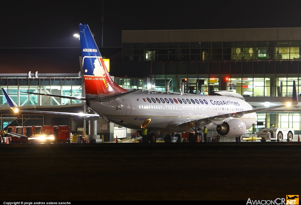 HP-1533CMP - Boeing 737-8V3 - Copa Airlines