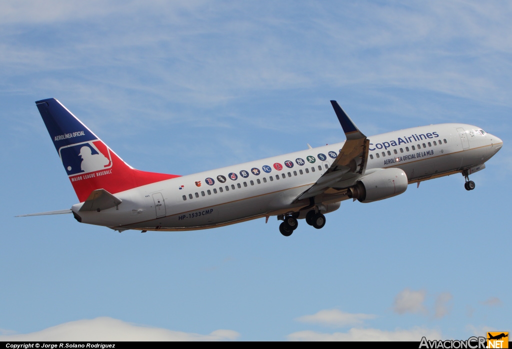 HP-1533CMP - Boeing 737-8V3 - Copa Airlines