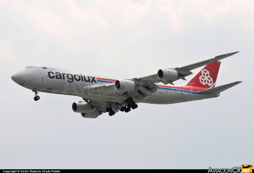 LX-VCA - Boeing 747-8R7F/SCD - Cargolux