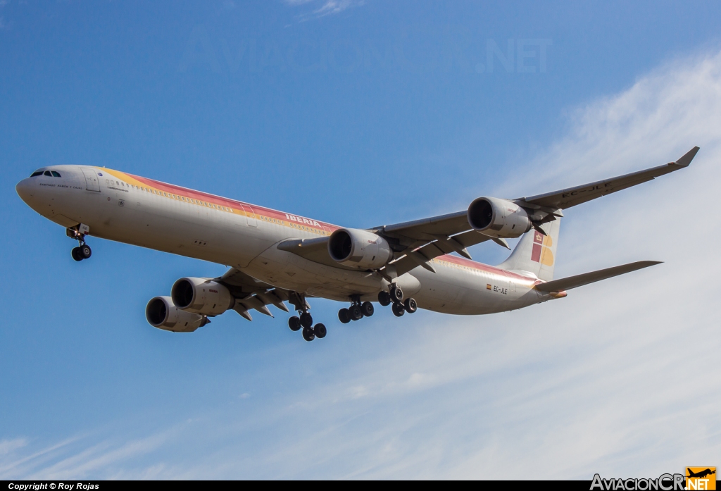 EC-JLE - Airbus A340-642 - Iberia