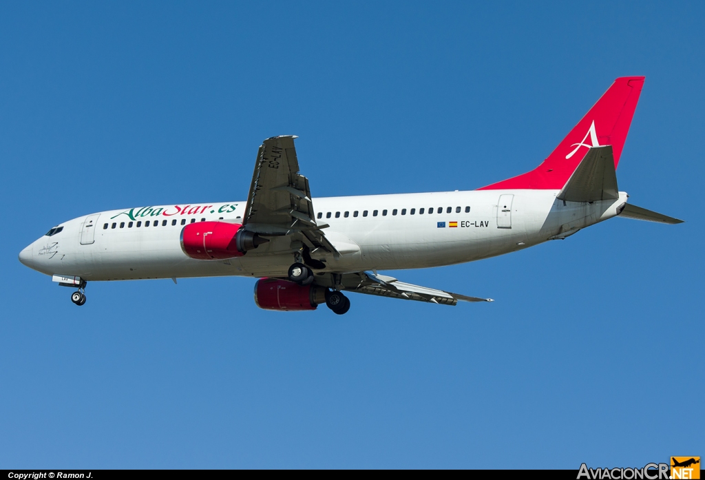 EC-LAV - Boeing 737-408 - Alba Star