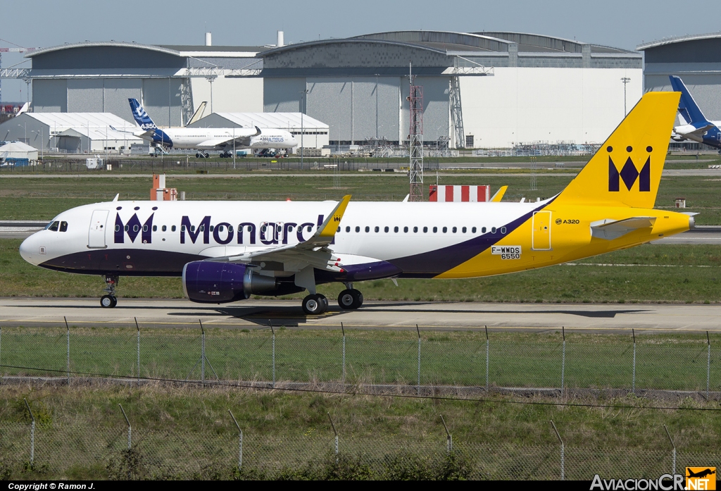 F-WWDS - Airbus A320-214 - Monarch Airlines