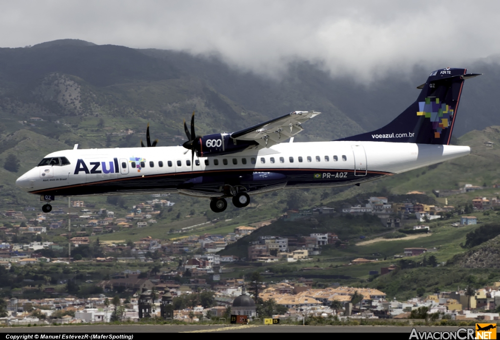 PR-AQZ - ATR 72-212A-600 - Azul Linhas Aéreas Brasileiras