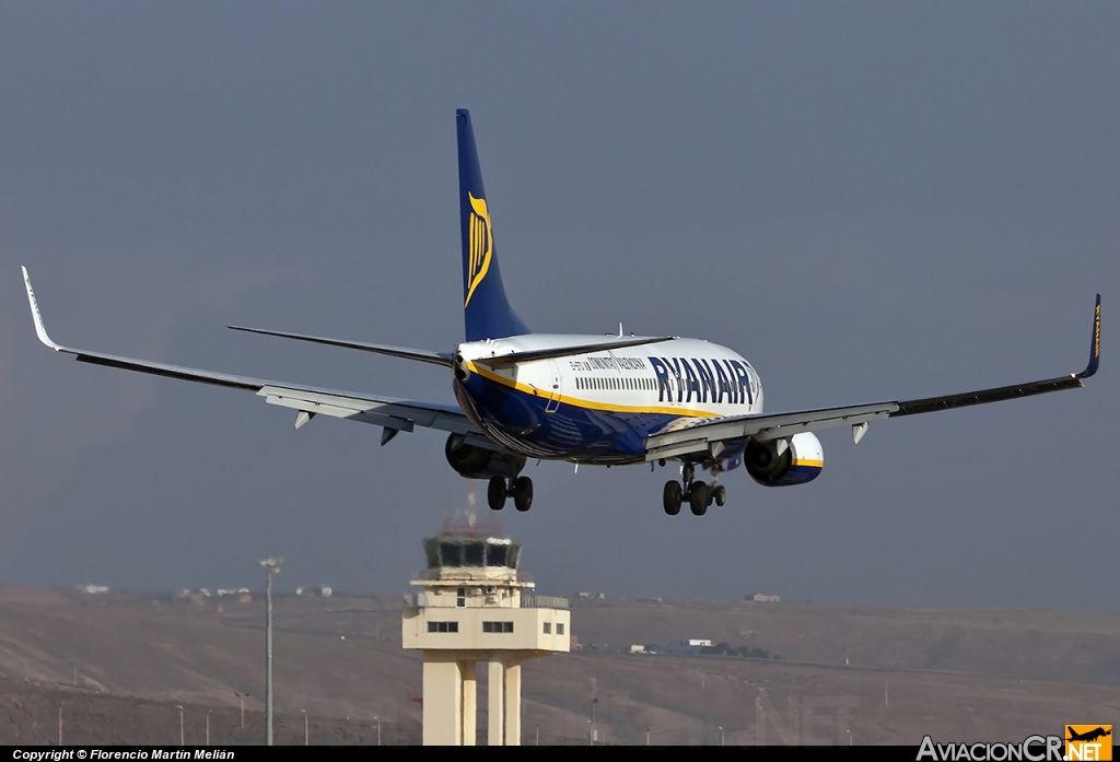 EI-EFD - Boeing 737-8AS - Ryanair