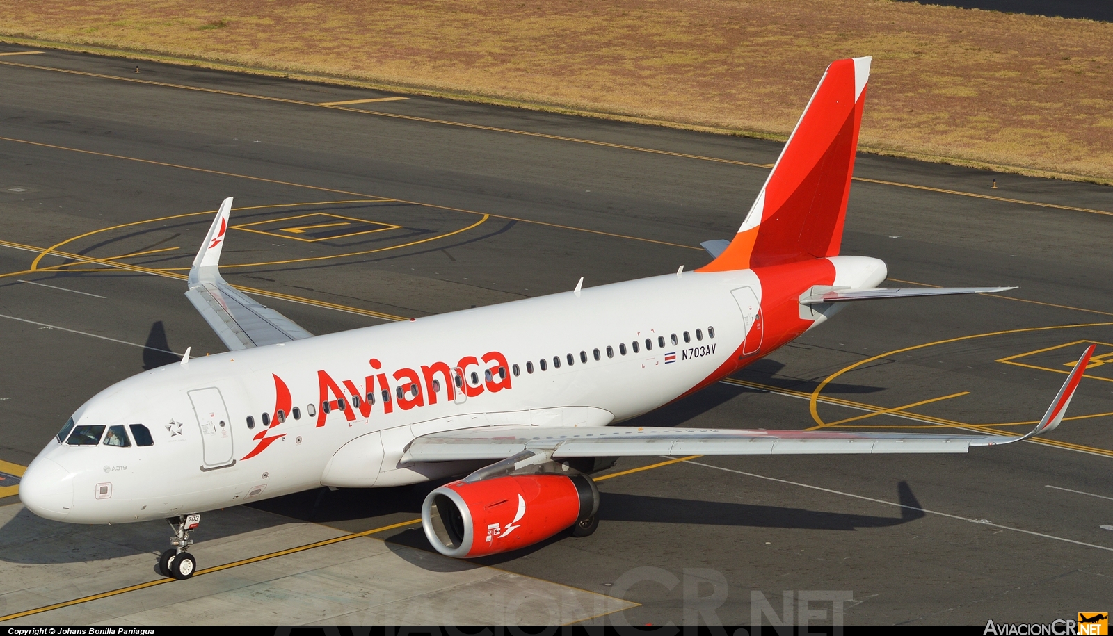 N703AV - Airbus A319-132 - Avianca