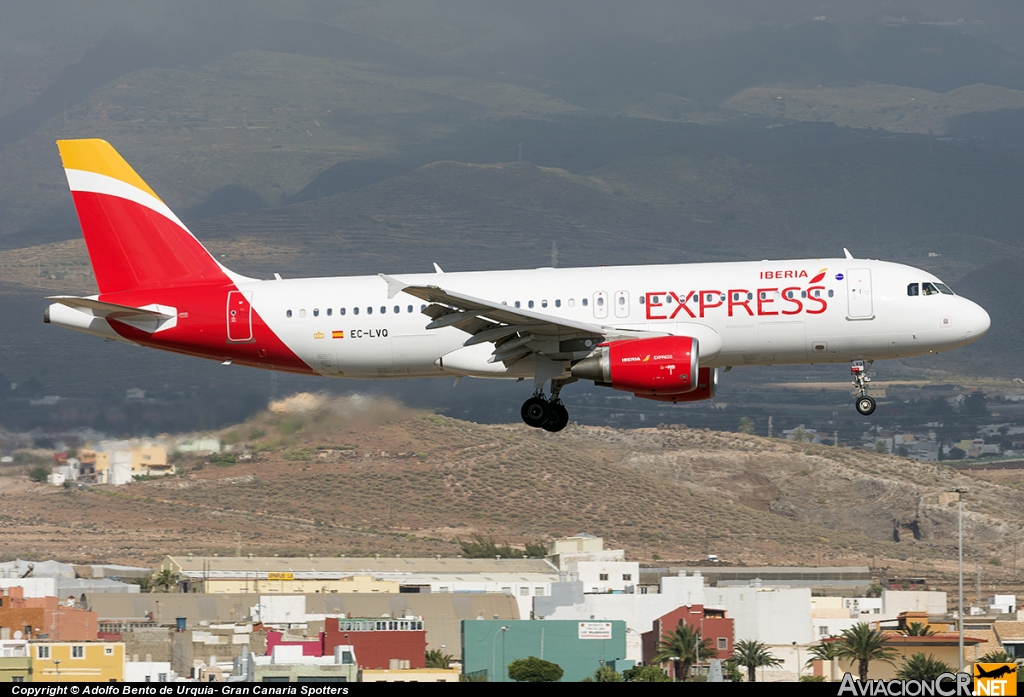 EC-LVQ - Airbus A320-216 - Iberia Express