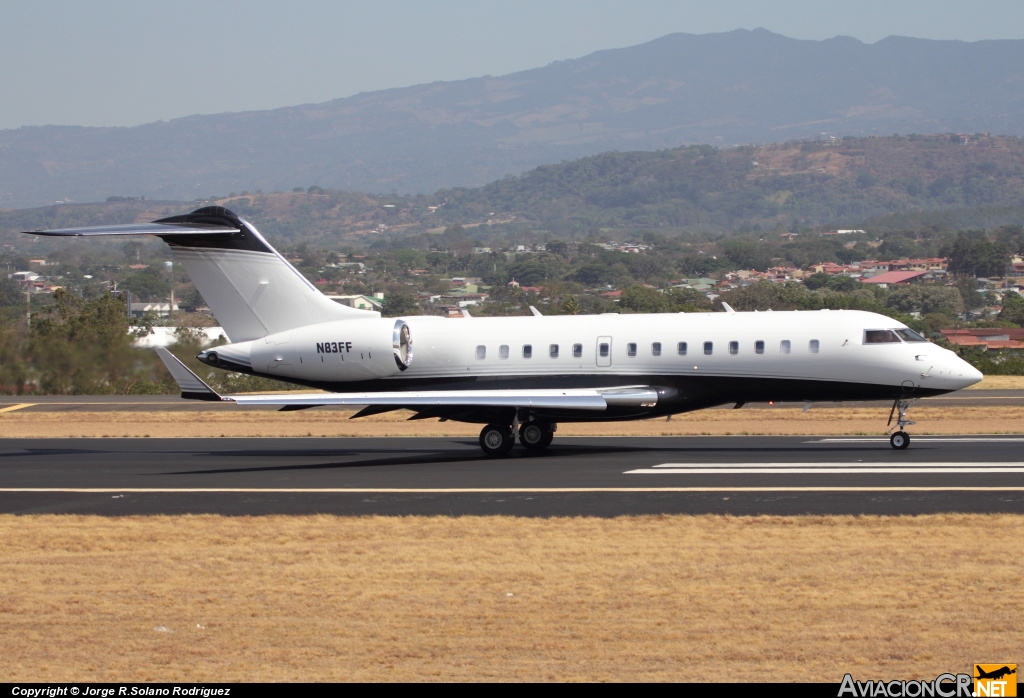 N83FF - Bombardier BD-700-1A11 Global 5000 - Privado