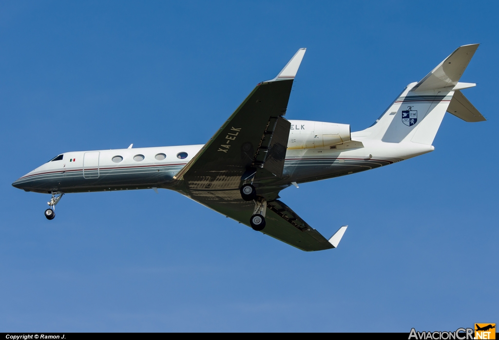 XA-ELK - Gulfstream Aerospace G-IV-X Gulfstream G450 - Privado