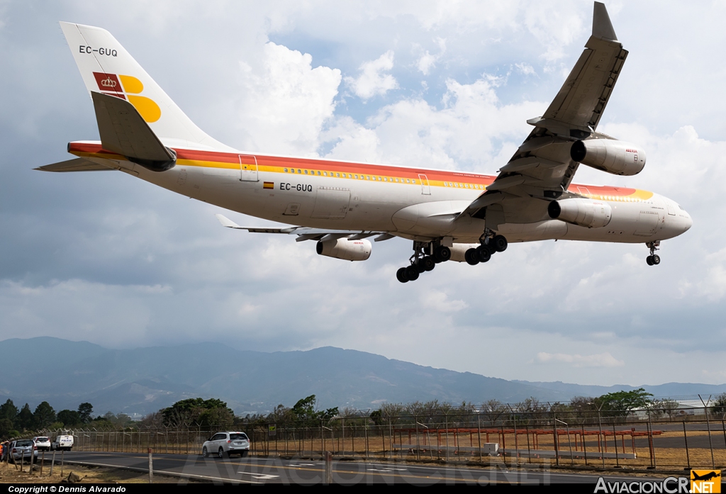 EC-GUQ - Airbus A340-313X - Iberia