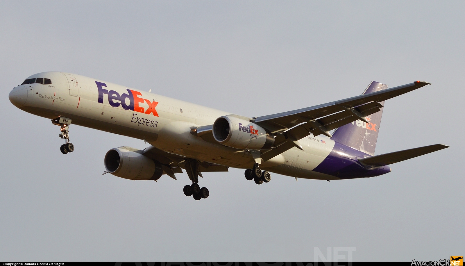 N958FD - Boeing 757-236/SF - FedEx