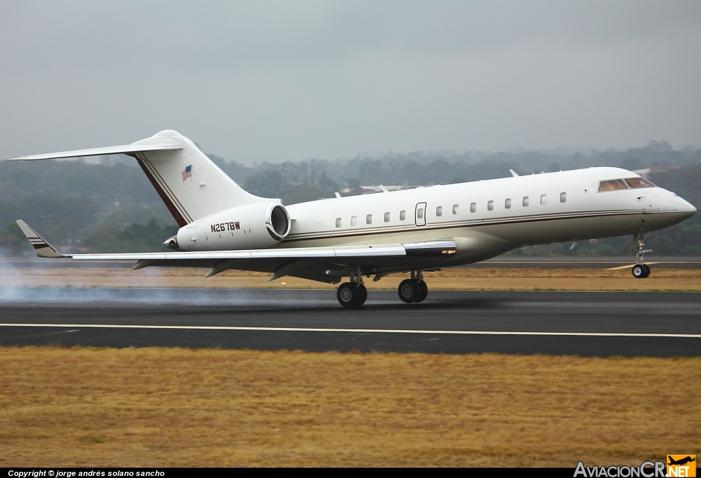 N267BW - Bombardier BD-700-1A11 Global 5000 - Privado