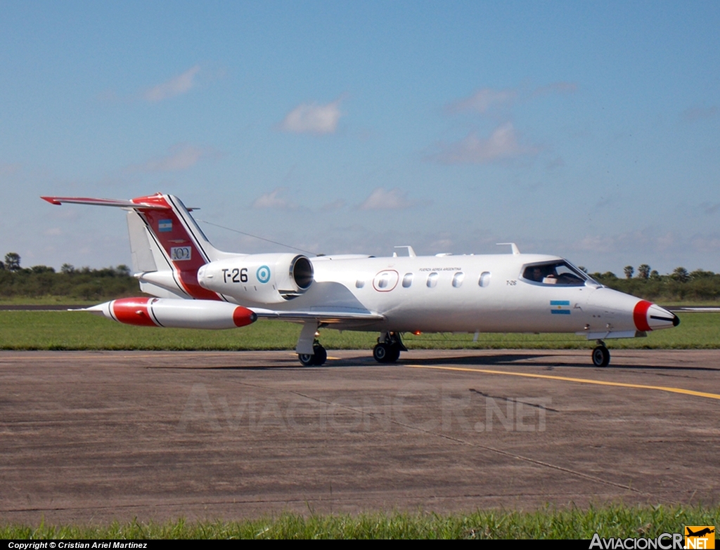 T-26 - Learjet 35A - Fuerza Aerea Argentina