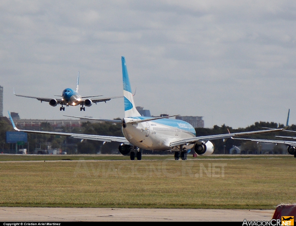 LV-FUA - Boeing 737-8HX - Aerolineas Argentinas