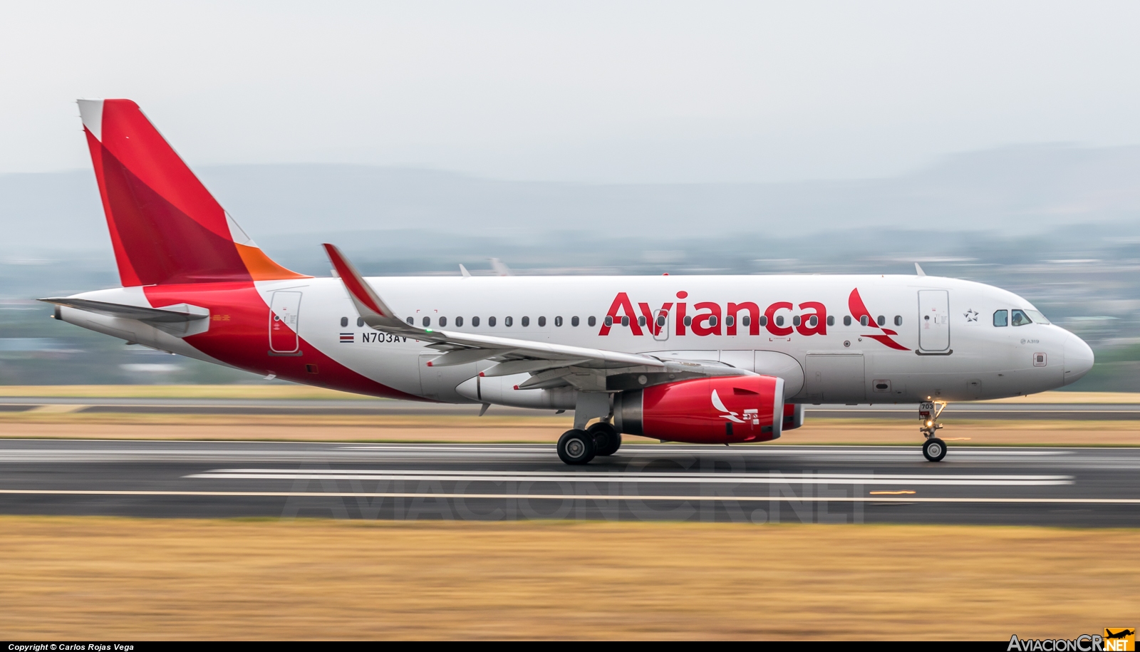 N703AV - Airbus A319-132 - Avianca