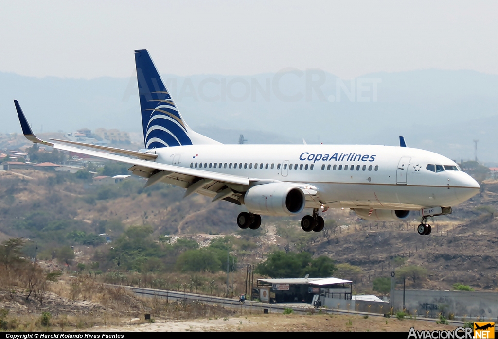 HP-1377CMP - Boeing 737-7V3 - Copa Airlines
