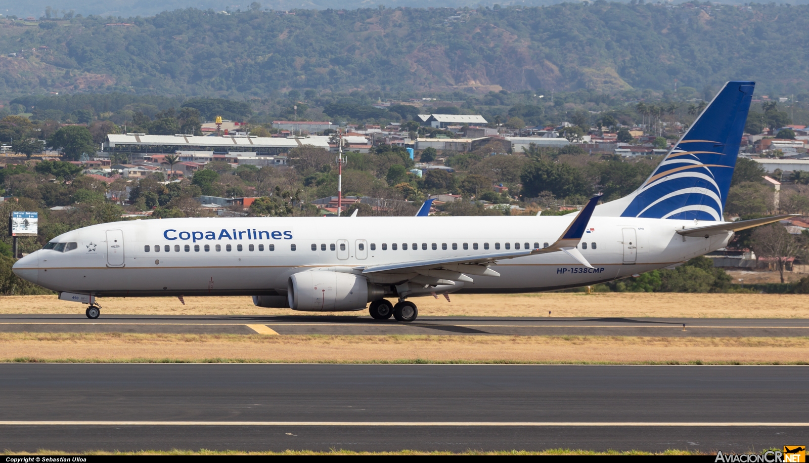 HP-1538CMP - Boeing 737-8V3 - Copa Airlines
