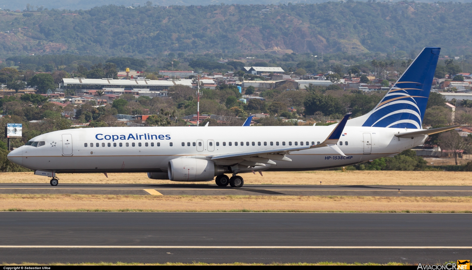 HP-1538CMP - Boeing 737-8V3 - Copa Airlines