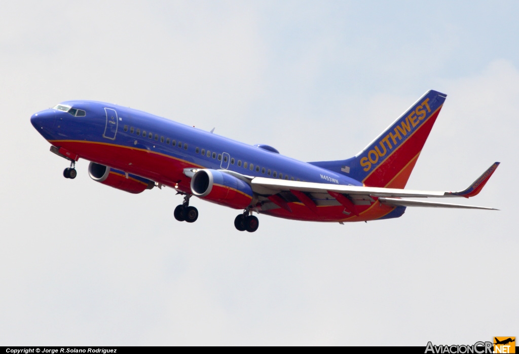 N453WN - Boeing 737-7H4 - Southwest Airlines