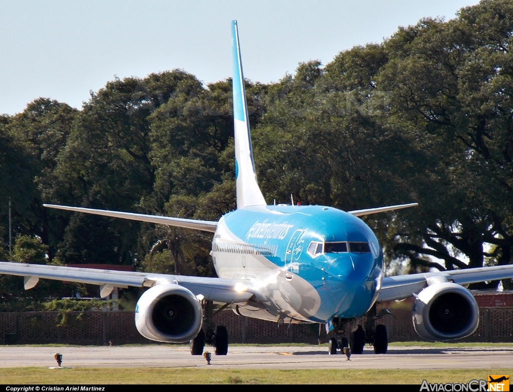 LV-CMK - Boeing 737-7Q8 - Aerolineas Argentinas