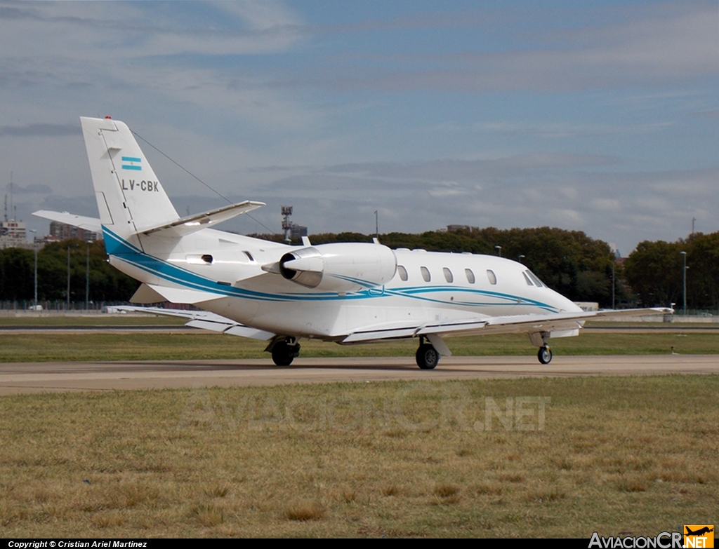 LV-CBK - Cessna 560XL Citation Excel - Privado