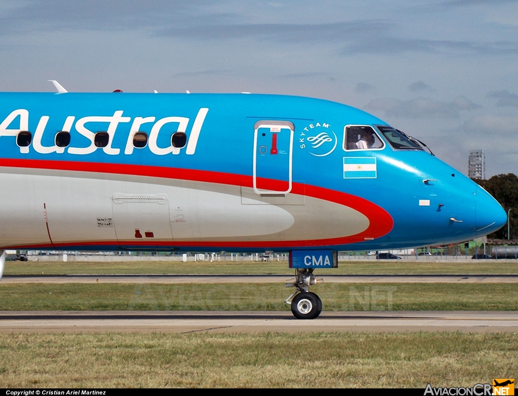 LV-CMA - Embraer 190-100IGW - Austral Líneas Aéreas