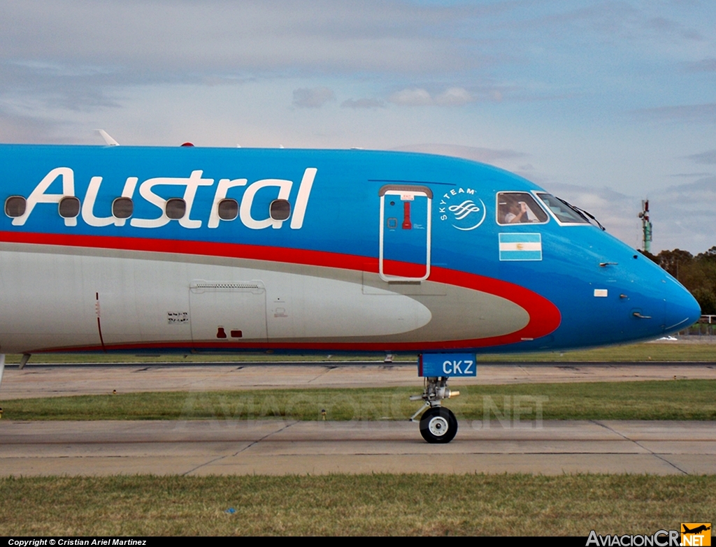LV-CKZ - Embraer ERJ-190-100AR - Austral Líneas Aéreas
