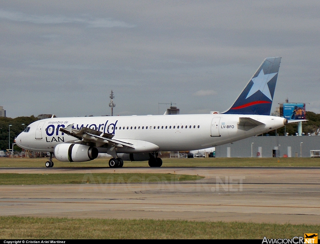 LV-BFO - Airbus A320-233 - LAN Argentina