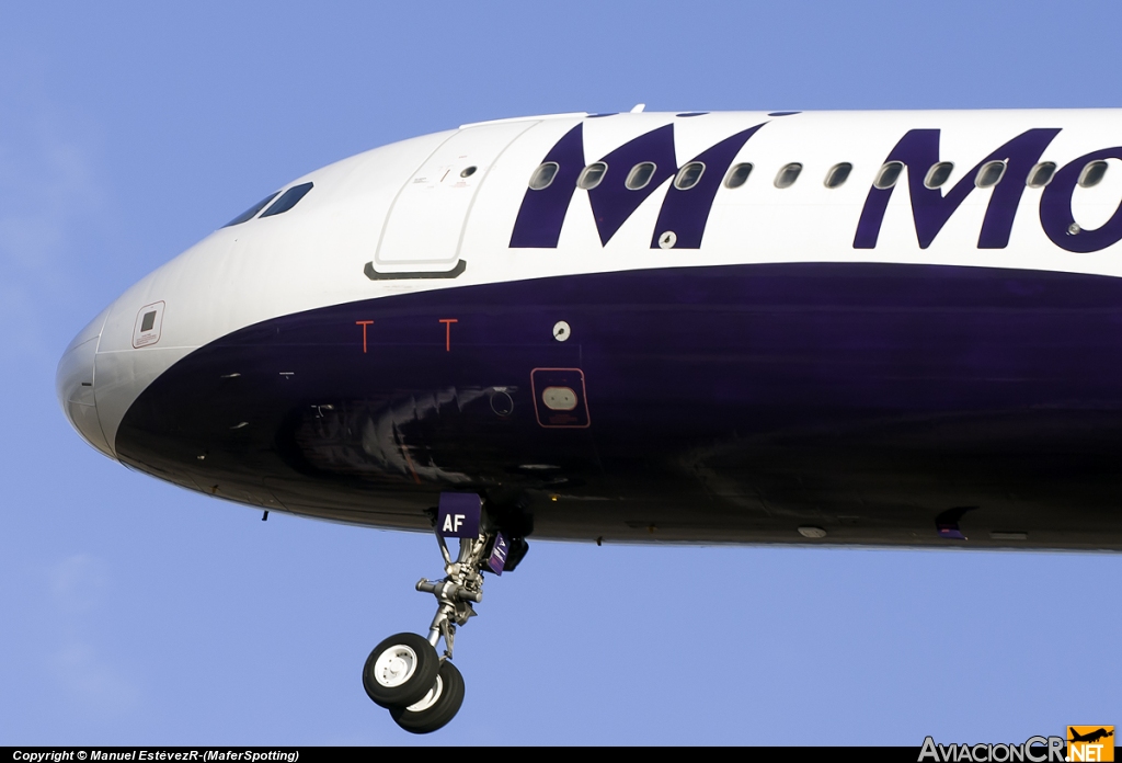 G-ZBAF - Airbus A321-231 - Monarch Airlines
