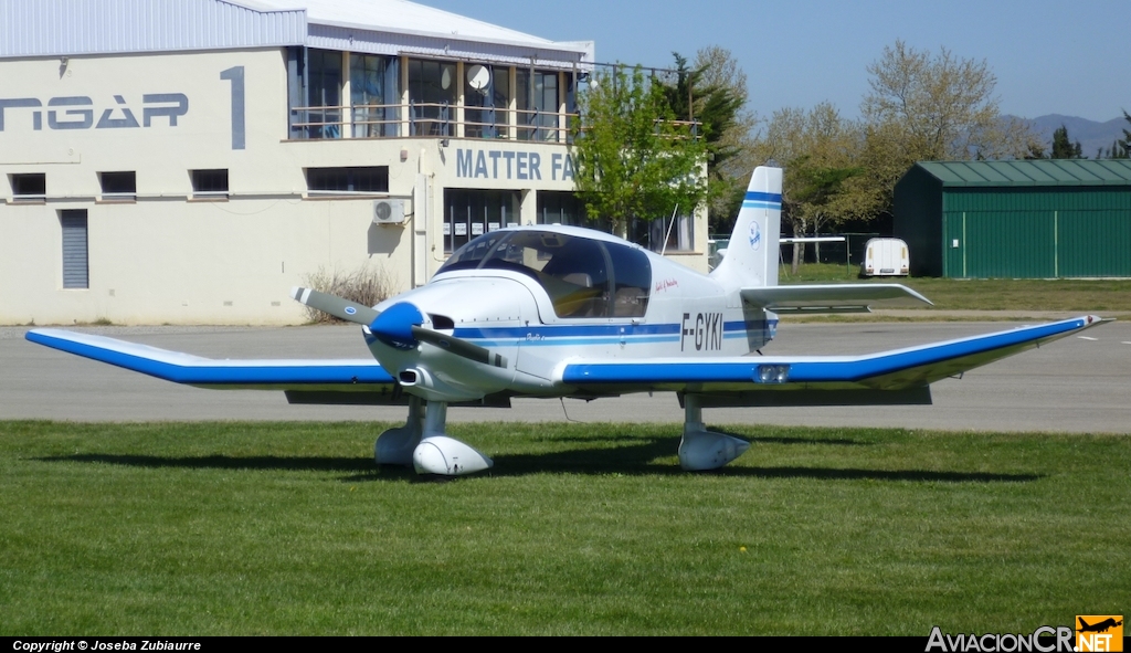 F-GYKI - Robin DR400/140B Dauphin 4 - Privado
