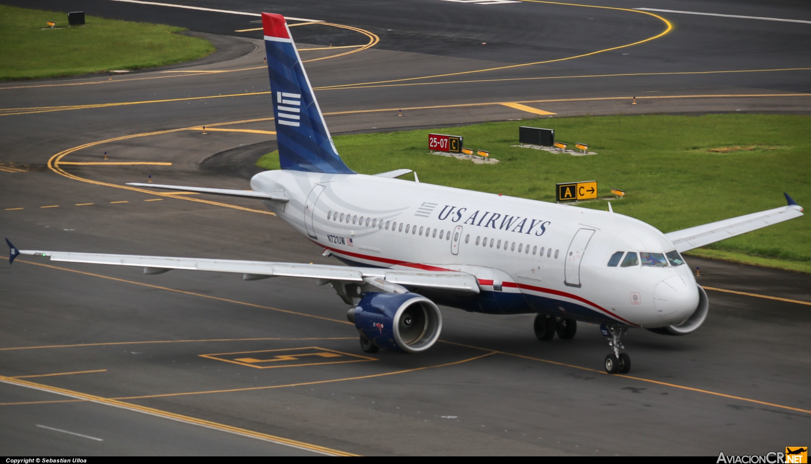 N721UW - Airbus A319-112 - US Airways