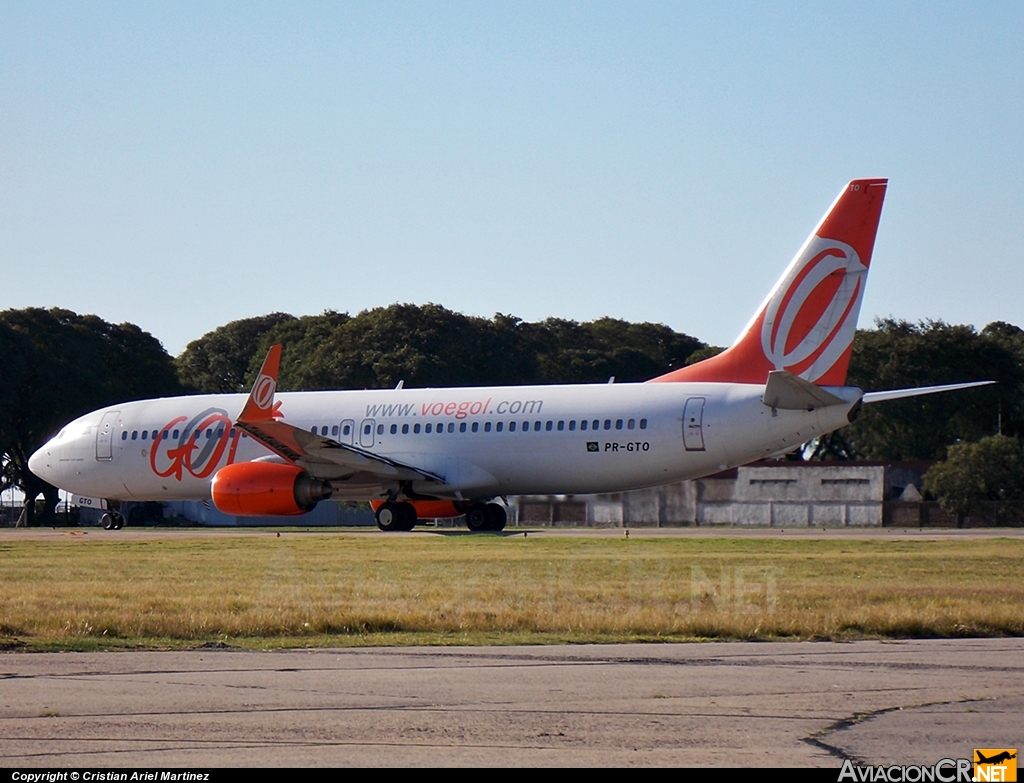 PR-GTO - Boeing 737-8EH - Gol Transportes Aereos