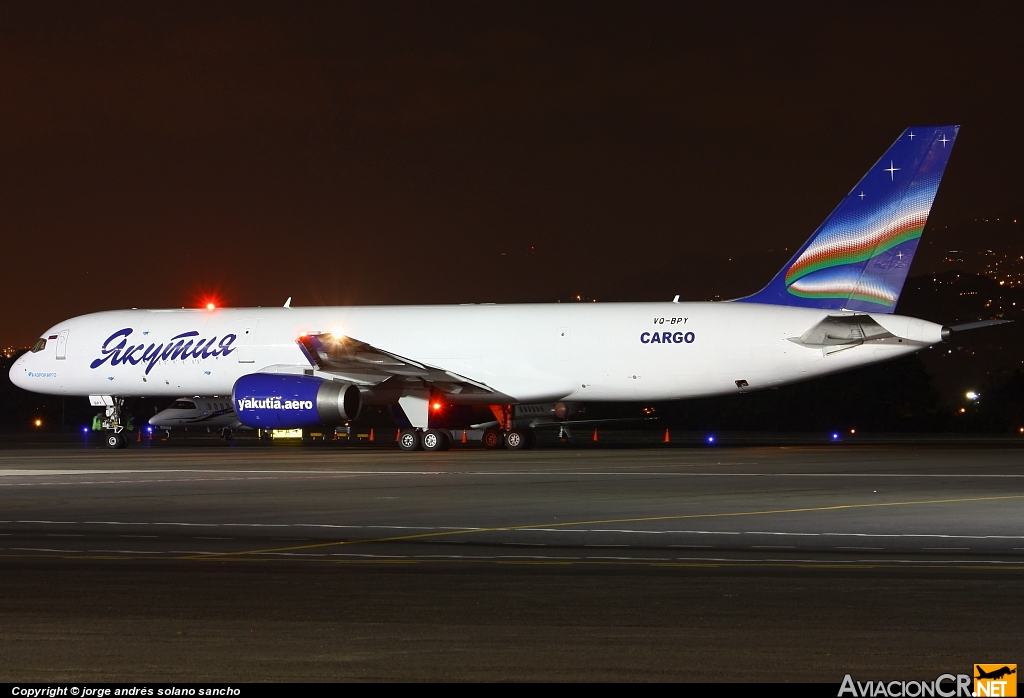 VQ-BPY - Boeing 757-236/SF - Yakutia Airlines Cargo