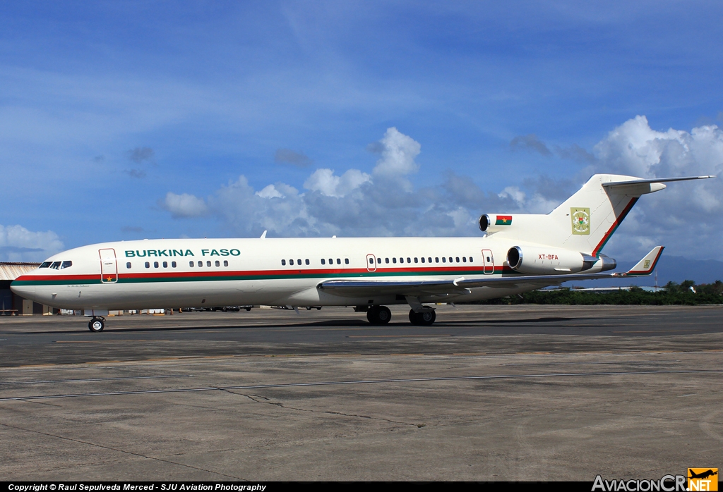 XT-BFA - Boeing 727-282/Adv(RE) Super 27 - Burkina Faso - Government