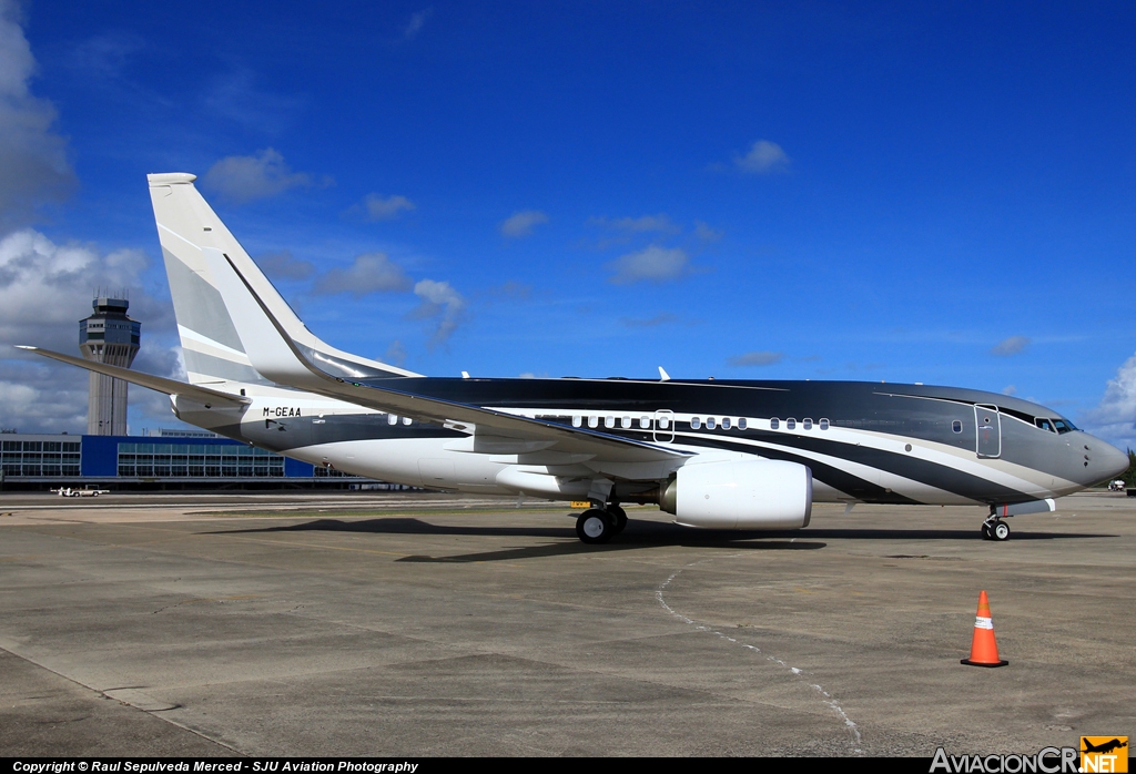 M-GEAA - Boeing 737-7JW BBJ - Privado